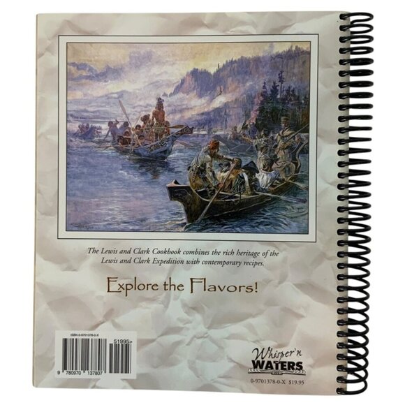 Lewis & Clark Cookbook Contemporary Recipes 2003 Spiral Bound Signed By Authors - Picture 3 of 12